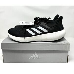 Adidas Men Shoes Pureboost 22 , Black/White/Carbon, Size 13